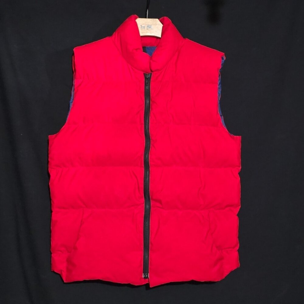 Vintage RARE! Marmot Mountain Works Grand Junction CO Down Puffer Vest - Red - S